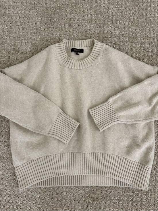 Quince Sweaters - Quince cropped fisherman sweater
